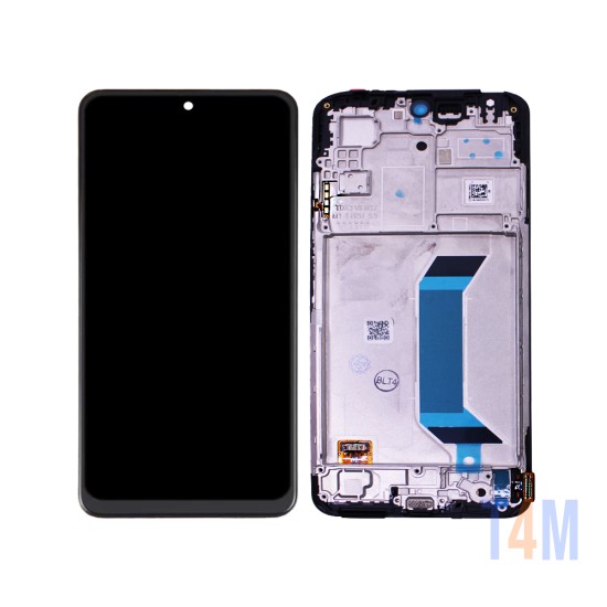 Touch+Display+Frame Xiaomi Redmi Note 12 5G Preto